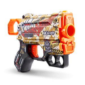 تفنگ چهار قلو ایکس شات X-Shot سری Skins مدل Zuru - X-Shot - Skins - 4x Menace Dart Blaster_اسباب بازی