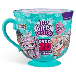 عروسک سورپرایزی تی پارتی ایتی بیتی پرتیز بزرگ با 20 سوپرایز مدل Zuru - Itty Bitty Prettys - Tea Party Series 2 Big Tea Cup_اسباب بازی