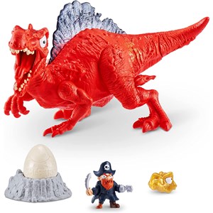 تخم داینو اسمشرز قرمز Smashers سری Dino Island مدل Zuru - Smashers - Dino Island - Mega Dino Egg Over 25 Surprises_اسباب بازی