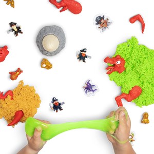 تخم داینو اسمشرز قرمز Smashers سری Dino Island مدل Zuru - Smashers - Dino Island - Mega Dino Egg Over 25 Surprises_اسباب بازی