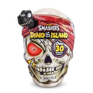 اسکلت اسمشرز Smashers سری داینو آیلند Dino Island با استخوان مشکی مدل Zuru - Smashers - Dino Island - Giant Skull Over 30 Surprises_اسباب بازی