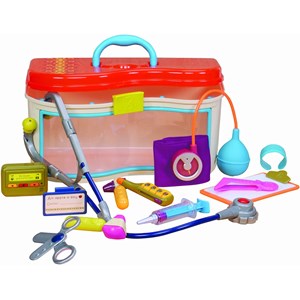 اسباب بازی کیف وسایل پزشکی مدل Battat - B. Toys - Toy Doctor Kit - Wee MD_اسباب بازی