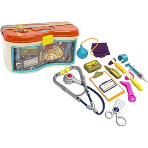 اسباب بازی کیف وسایل پزشکی مدل Battat - B. Toys - Toy Doctor Kit - Wee MD_اسباب بازی