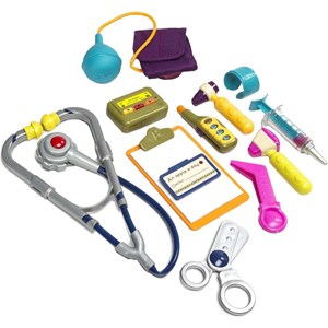 اسباب بازی کیف وسایل پزشکی مدل Battat - B. Toys - Toy Doctor Kit - Wee MD_اسباب بازی