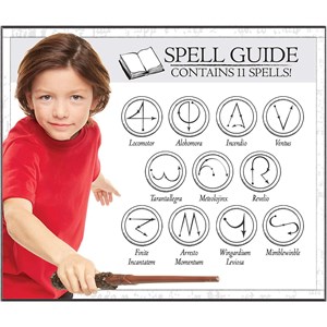چوب دستی 38 سانتی هری پاتر مدل Jakks Pacifics - Wizarding World - Harry Potter Wizard Training Wand_اسباب بازی