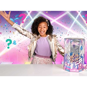 عروسک جادويی باربی همراه 50 سورپرايز مدل Mattel - Dolls - Color Reveal Surprise Party - With 50 Surprises 2 Dolls 2 Pets_اسباب بازی