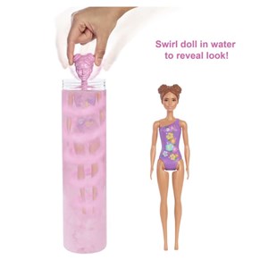 عروسک جادويی باربی همراه با 7 سورپرايز مدل Mattel - Dolls - Color Reveal Doll Set with 7 Surprises_اسباب بازی