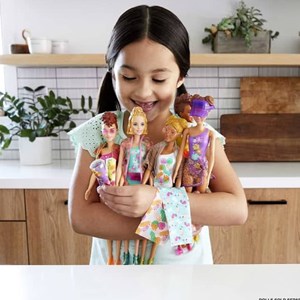 عروسک جادويی باربی همراه با 7 سورپرايز مدل Mattel - Dolls - Color Reveal Doll Set with 7 Surprises_اسباب بازی