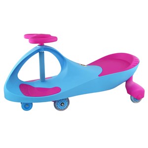 سه چرخه لوپ کار چرخ ژله ای آبی سرخابی LOOPCAR-اسباب بازی