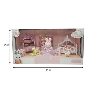 ست اسباب بازی لوازم خانه مدل خرگوش_اسباب بازی