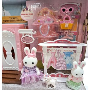 ست اسباب بازی لوازم خانه خرگوش_اسباب بازی