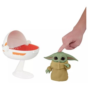 عروسک رباتیک بيبی یودا همراه با کالسکه مدل Hasbro - Star Wars - the Mandalorian - Wild Ridin Grogu_اسباب بازی