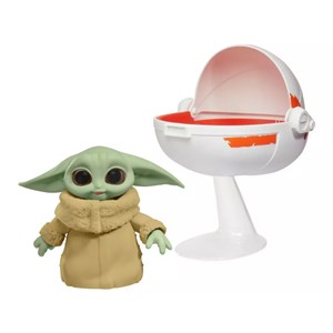 عروسک رباتیک بيبی یودا همراه با کالسکه مدل Hasbro - Star Wars - the Mandalorian - Wild Ridin Grogu_اسباب بازی