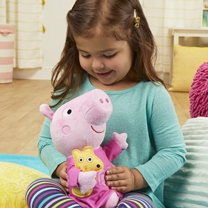 عروسک پولیشی موزیکال پپا پیگ مدل Hasbro - Peppa Pig - Peppa’s Bedtime Lullabies_اسباب بازی