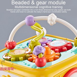 اسباب بازی مکعب هوش موزیکال شش وجهی مدل Toddler Baby Music Hexahedron Blocks_اسباب بازی