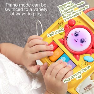 اسباب بازی مکعب هوش موزیکال شش وجهی مدل Toddler Baby Music Hexahedron Blocks_اسباب بازی