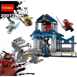 لگو کریتور نینجا 406 تکه مدل DECOOL 20012 Ninjutsu Palace Fight Creator_اسباب بازی