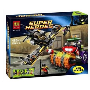 لگو دی سی غلتک جوکر و سفینه بتمن 485 تکه مدل Super Heroes 10228_اسباب بازی