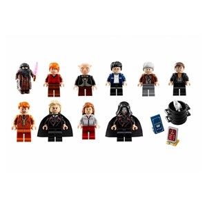 لگو هری پاتر کوچه دیاگون 2025 قطعه مدل Magic Castle Building Blocks Toy -16012_اسباب بازی