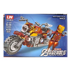 لگو مارول موتور آیرومن 241 تکه LW مدل NO.2015 MK1_اسباب بازی