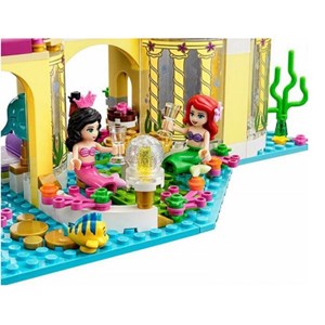 لگو دیزنی قصر پری دریایی 383 قطعه برند بلا مدل Disney Ariel's Undersea Palace Bela 10436_اسباب بازی