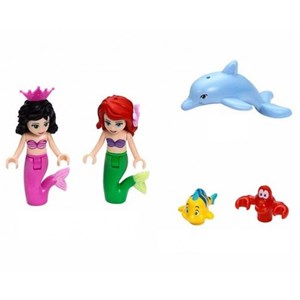 لگو دیزنی قصر پری دریایی 383 قطعه برند بلا مدل Disney Ariel's Undersea Palace Bela 10436_اسباب بازی