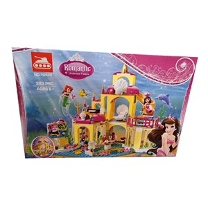 لگو دیزنی قصر پری دریایی 383 قطعه برند بلا مدل Disney Ariel's Undersea Palace Bela 10436_اسباب بازی