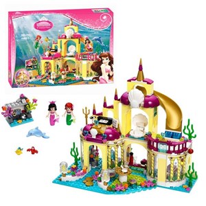 لگو دیزنی قصر پری دریایی 383 قطعه برند بلا مدل Disney Ariel's Undersea Palace Bela 10436_اسباب بازی