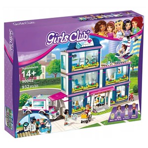 لگو فرندز بیمارستان 932 قطعه مدل Lego Bela 90002_اسباب بازی