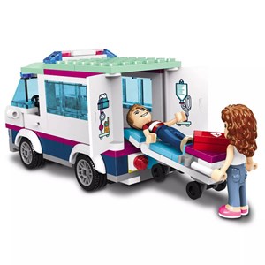 لگو فرندز بیمارستان 932 قطعه مدل Lego Bela 90002_اسباب بازی
