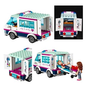 لگو فرندز بیمارستان 932 قطعه مدل Lego Bela 90002_اسباب بازی