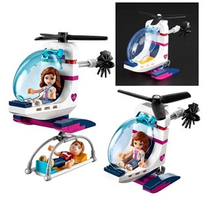 لگو فرندز بیمارستان 932 قطعه مدل Lego Bela 90002_اسباب بازی