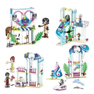 لگو فرندز پارک آبی دریاچه قلب 1039 قطعه مدل Lego Heart Lake City Resort Movie SX 3018_اسباب بازی