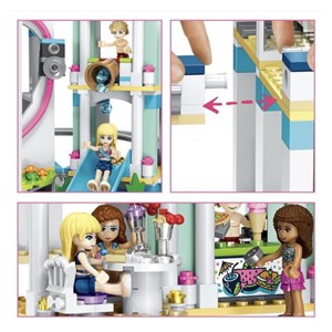 لگو فرندز پارک آبی دریاچه قلب 1039 قطعه مدل Lego Heart Lake City Resort Movie SX 3018_اسباب بازی