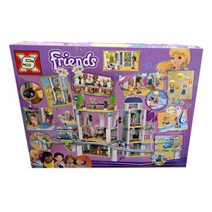 لگو فرندز پارک آبی دریاچه قلب 1039 قطعه مدل Lego Heart Lake City Resort Movie SX 3018_اسباب بازی