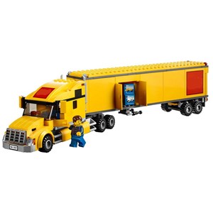 لگو سیتی کامیون شهری 298 قطعه مدل Trailer Truck City 19068_اسباب بازی
