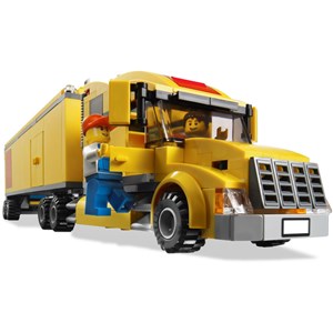 لگو سیتی کامیون شهری 298 قطعه مدل Trailer Truck City 19068_اسباب بازی