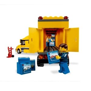 لگو سیتی کامیون شهری 298 قطعه مدل Trailer Truck City 19068_اسباب بازی
