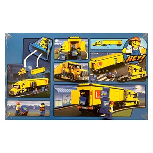 لگو سیتی کامیون شهری 298 قطعه مدل Trailer Truck City 19068_اسباب بازی