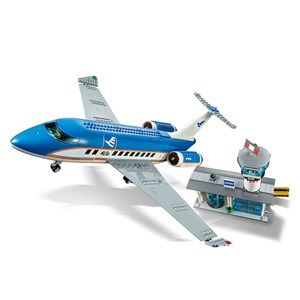 لگو سیتی فرودگاه و هواپیما 718 قطعه مدل Lego Airport Passenger Terminal City A19052_اسباب بازی