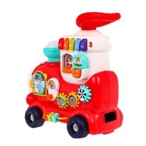 اسباب بازی واکر چندکاره موزیکال طرح قطار هولی تویز مدل Hola Toys E8990