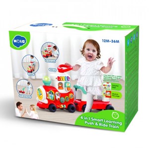 اسباب بازی واکر چندکاره موزیکال طرح قطار هولی تویز مدل Hola Toys E8990