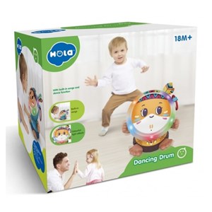 اسباب بازی طبل موزیکال شارژی طرح سرخ پوست هولی تویز مدل Hola Toys E9999C