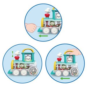 قطار چرخ دنده هولی تویز مدل Hola Toys E7995_اسباب بازی
