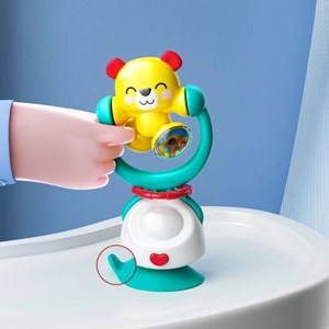 اسباب بازی جغجغه دو کاره طرح خرس هولی تویز مدل Hola Toys E7975A_اسباب بازی