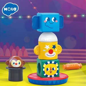 اسباب بازی برج تعادلی مگنتی هولی تویز مدل Hola Toys E7981