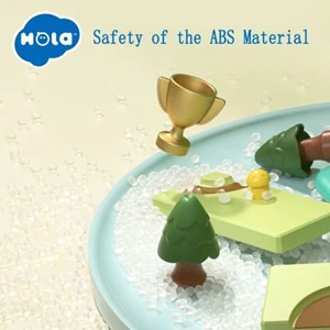 پازل خرگوش و لاک پشت هولی تویز مدل Hola Toys E7987_اسباب بازی