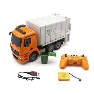 ماشین کنترلی کامیون حمل زباله مقیاس 1:20 دبل ای مدل 003-560 Double EE_اسباب بازی