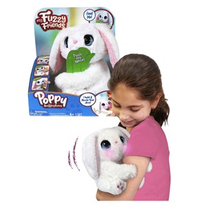 عروسک رباتیک خرگوش بغلی مدل Skyrocket - My Fuzzy Friends - Snuggling Bunny_اسباب بازی