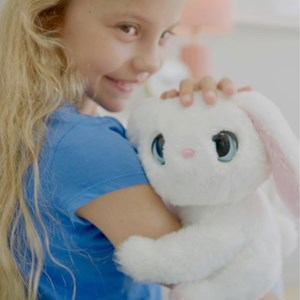 عروسک رباتیک خرگوش بغلی مدل Skyrocket - My Fuzzy Friends - Snuggling Bunny_اسباب بازی